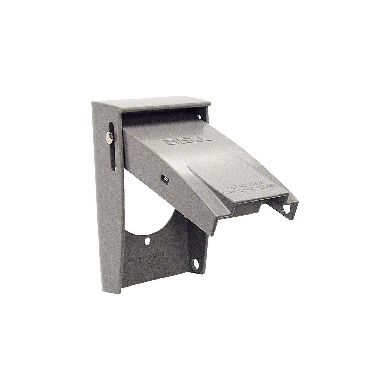 Raco RAYNTITE Rectangle Aluminum 1 gang Weatherproof Cover For 1 Receptacle
