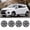 Black Matte, variant on 4 Pack 14 inch Steel Wheel Hubcaps for 2014-2025 Mitsubishi Mirage,Compatible With Steel Wheels,Snap-on Installation,Lacquer