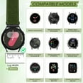 thumbnail image 6 of Vodtian 4 pack 20mm Elastic Nylon Bands Compatible with Samsung Galaxy Watch7/6/5/4, Garmin Vivoactive 6/5/3, Garmin Venu, Quick Release Repalcement Bands for Amazfit Bip 3/Amazfit Active 2, 6 of 7