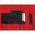 thumbnail image 2 of Dixon, Samuel 14x12 White Modern Wood Framed Museum Art Print Titled - The Piano, 2 of 4