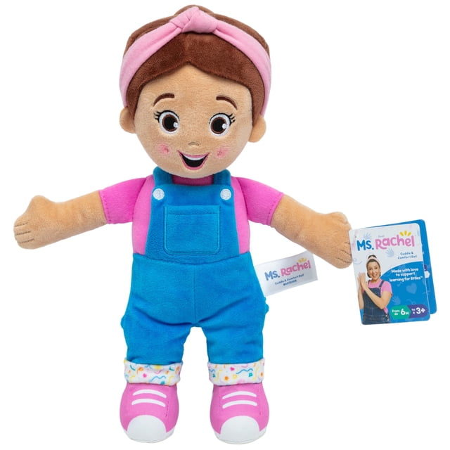 Muñeca de peluche oficial Ms. Rachel Cuddle & Comfort, 28 cm