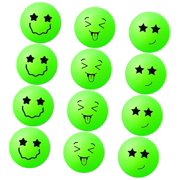 Myst Design Table Tennis Balls Christmas Neon Luminous Party Games ' Faithful Playmate Indoor Games for Holidays