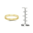 thumbnail image 3 of Primal Gold 10 Karat Yellow Gold 3mm Lightweight Flat Band Size 7, 3 of 6