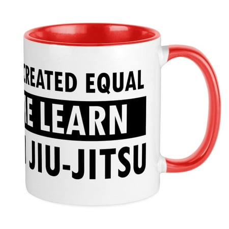 

CafePress - Brazilian Jiu Jitsu Design Mug - Ceramic Coffee Tea Novelty Mug Cup 11 oz