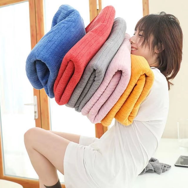 Large Bath Towels Microfiber Bath Towels Bath Towel For Adult Daily Use At Home Absorbent Dry Hair Towel Beach Towel Strip Patterned Bath Towel