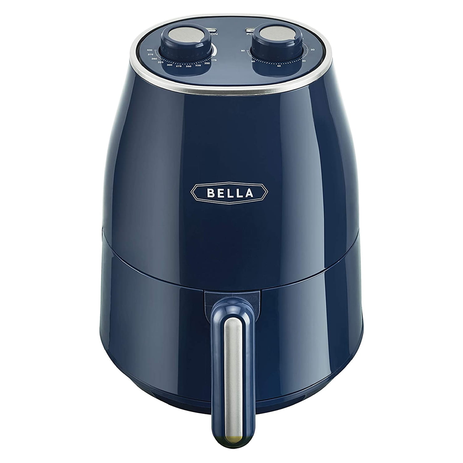 Bella 14779 SN Small Air Fryer No Oil Deep Cooker Convection Machine Navy Blue Walmart