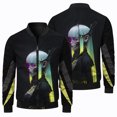 thumbnail image 4 of Chaqueta de vuelo para hombre nueva de 2024 con estampado de personajes de dibujos animados en 3D, abrigo para hombre, deportes al aire libre, ciclismo, moda superior, cortavientos informal para hombr, 4 of 5