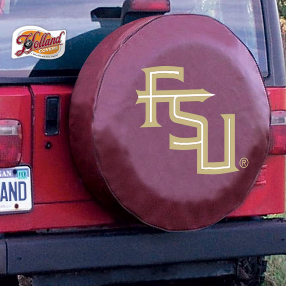 Florida State University 2 Piece Heavy Duty Alumnium Truck Emblem Set