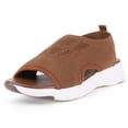 thumbnail image 1 of Sandalias ortopédicas para mujer Sandalias para caminar Sandalias con boca de pez para vacaciones, 1 of 9