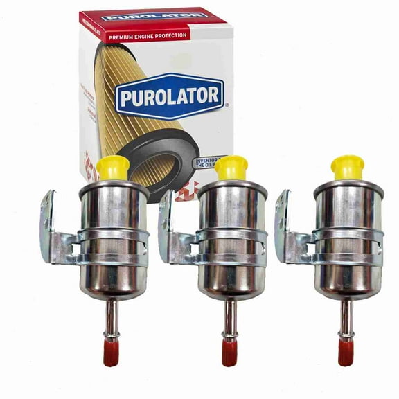 3 pc Purolator F55412 Fuel Filters for 10290491 23183 3183 33183 52087 86183 ALG-4301 BF7719 F55412P G-6597 G294 G6597 G7740 GF-974 GF340 GF794 GF819 GG-290 MF 1024 PF7740 PFB55412 V4301 WG-7740