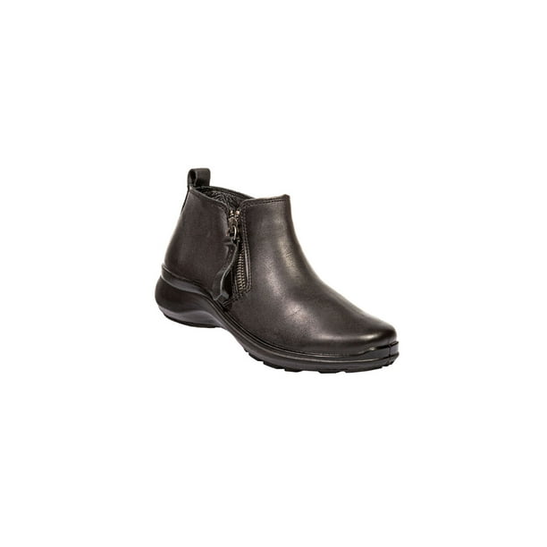 BOTINES CASUALES VERDE TABACO MUJER DAMA NEGRO PIEL 8015 LEON 8015p