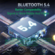 thumbnail image 3 of Receptor y transmisor de audio Bluetooth 5.4 compatible con USB, disco U/tarjeta TF, AUX, estéreo, HIFI, adaptador inalámbrico de música sin pérdida., 3 of 6