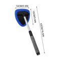 thumbnail image 3 of Windshield Cleaner Tool, Car Interior Detailing Cleaning Kit,16.5'' Car Window Cleaning Supplies with Handle Include 1 Reusable Washable Microfiber Pads (Blue), 3 of 5
