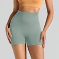thumbnail image 2 of Bovemsi Women's Tummy Control Biker Shorts Fashion Solid Pant Leggings Pants Slim High Waist Sport Workout Athletic Leggings, 2 of 6