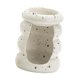 thumbnail image 4 of Quemador de aceite esencial de cerámica, portavelas para velas de té, decoración, difusor de aceite, cera fundida Punto negro blanco, 4 of 9