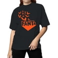 thumbnail image 2 of Officially Licensed Fanta Spooky Fanta Bats Design Women's T-shirt, 2 of 3
