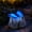 Blue, variant on Solar Butterfly Stone Garden Light,Waterproof Resin LED Figurine for Patio, Yard, Walkway & Lawn(RL Purple 1 PC)