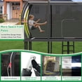 thumbnail image 5 of LHX Rectangle Trampoline for Kids and Adults, 9 x15ft Outdoor Rectangular Trampoline with Enclosure Net, Ladder, 2000lbs Weight Capacity, No Gap Safety Net, Heavy-Duty Large Backyard Trampolines, 5 of 10