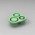 thumbnail image 5 of Popular! Upgraded Silicone Ice Tray And Mold Large Size Cylindrical Coffee Ice Tray For Refrigerator With Lid And Glass Accessories, 5 of 5
