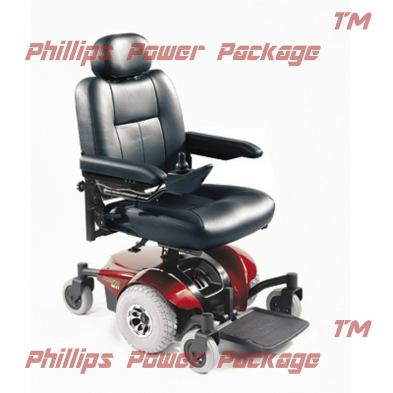 Invacare Pronto M41 Fold Down Power Wheelchair 18 X 18 Seat