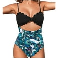 thumbnail image 1 of Sexy una pieza ahueca hacia fuera las mujeres Bikini Push-Up Pad traje de baño ropa de playa Fridja  nalpqowj23891, 1 of 5