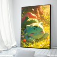 thumbnail image 3 of Figuras de anime de Pokémon en alta definición, Charizard, Bulbasaur, Squirtle, Charmander, ilustraciones, póster, pintura en lienzo, arte de pared, decoración de la habitación del hogar, 3 of 5