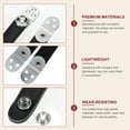 thumbnail image 1 of LRXIYODE 1Set Durable Accordion Bellows Buckle Belt Black Double Layer Design for Musical Instruments Use 13.5X2.3In, 1 of 6