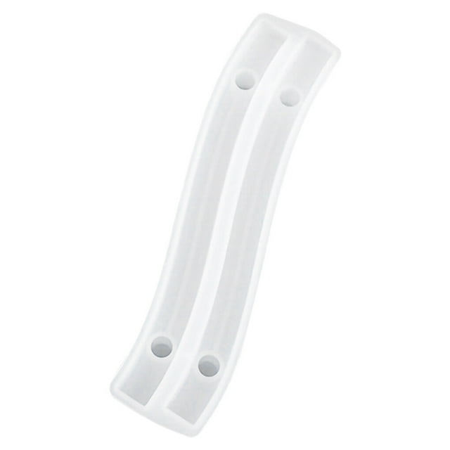 Tray Handle Mold Silicone Handle Casting Mould DIY Handle Casting DIY Fruit Plate Grip Mold, Curved Handle Mold, S
