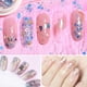 thumbnail image 3 of Juego de 8 latas de pegatinas holográficas con lentejuelas para uñas, lámina iridiscente de color, 3 of 5