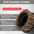 thumbnail image 2 of 3PCS Horse Hair Brush Vacuum Attachment Set - Black Round Horse Hair Vacuum Attachments & Brushes - Shop Vac Brush Attachment for Most Vacuum Cleaners Accessories - 1 1/4" Vacuum Attachments Included, 2 of 8