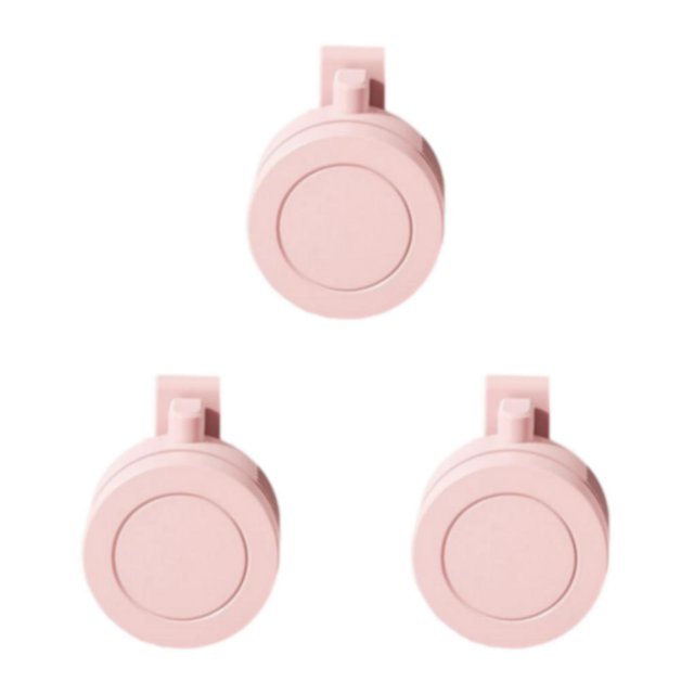 Transemion Ventilateur Léger à Pince Portable USB Ventilateur Personnel avec 60 Rose Type 1 3Ensemble