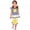 Yellow, variant on Little Girls Outfits Clothes Top Shorts Sets Cotton Kid Girl's Clothing Set Kids Girls Daisy Flower Stripe Shirt Top Bow Pant Set Clothing 140 Yellow 7-8 Years