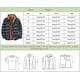 thumbnail image 2 of Camisas acolchadas a cuadros para hombre, chaqueta de leñador con capucha, franela acolchada con capucha, forro grueso, abrigos cálidos de manga larga, 2 of 5