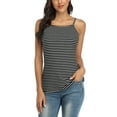 thumbnail image 4 of Attraco Womens Square Neck Tank Top Casual Camis Slim Vest, 4 of 7