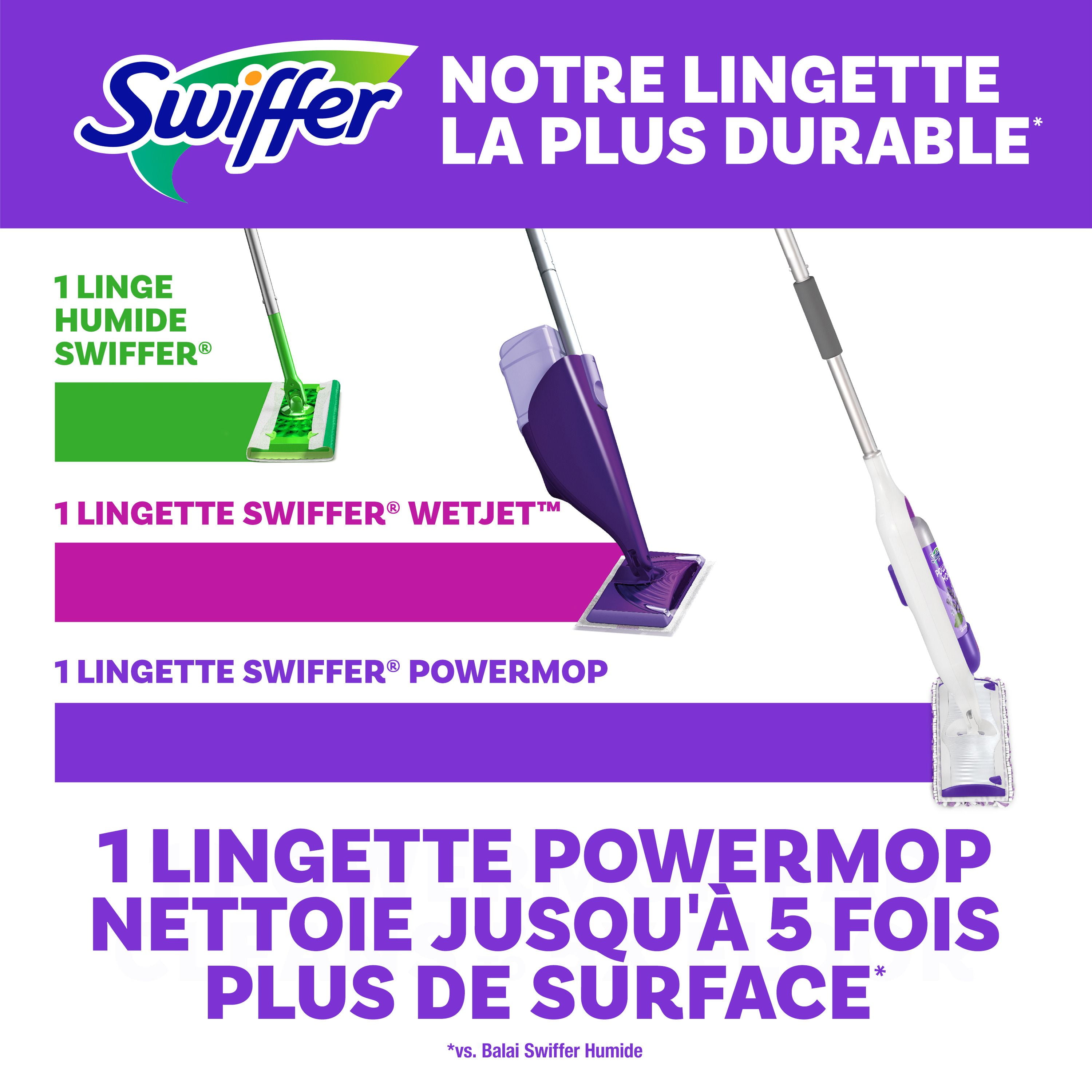 Swiffer PowerMop Multi-Surface Mop Kit for Floor Cleaning, Fresh Scent, Mopping Kit Includes PowerMop, 2 Mopping Pad Refills, 1 Floor Cleaning Solution with Fresh Scent and 2 batteries, 1KIT