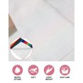 thumbnail image 6 of Rainbow Stripes Kitchen Dish Towels for Drying Dishes Set of 4, Mexico Colored Stripes Minimalist Waffle Weave Microfiber Hand Tea Bathroom Towels Quick Dry & Absorbent Towel 15.7x23.6, 6 of 7