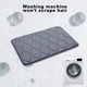 thumbnail image 4 of Alfombras absorbentes antideslizantes para dormitorio, sala de estar, cocina, lavables a máquina, suaves, duraderas, impermeables, para zonas de mucho tránsito. Aestivo | Gris | AESTIVO, 4 of 7