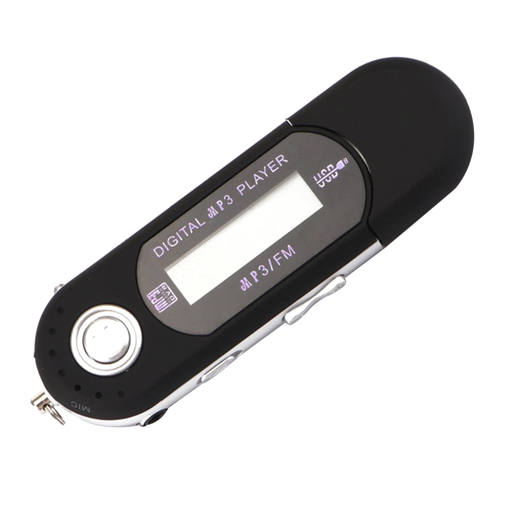 Portable Mini USB Flash LCD Digital MP3 Player Support Flash TF Card Slot Player FM Radio - Walmart.com