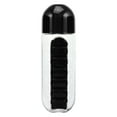 thumbnail image 2 of LNKOO 7-Day Water Bottle with Pill Organizer Case 20 oz | Weekly Pill Holder Reminder Box for Vitamin/Fish Oil/Supplement | Medication Holder with Daily Marker for Sport and Travel 2 in 1, 2 of 6