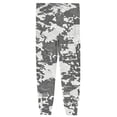 thumbnail image 6 of Men's Camouflage Pajama Pants with Pockets & Drawstring - Cuffed Jogger Sleep Bottoms for Men, Elastic Waist Soft Lightweight Lounge Homewear Gray 3XL, 6 of 7