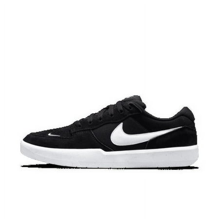 Nike SB Force 58 Skate Shoe Color: Black/Black/White Size: 12