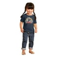 thumbnail image 4 of Retro Popeye Strong Together Toddler Boy Girl T Shirt Infant Toddler Brisco Brands 12M, 4 of 6