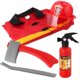 thumbnail image 4 of Conjunto de ropa de sombrero de fuego de juguete de disfraz de bombero para niños FleinngHoz JD709735938, 4 of 7