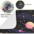 thumbnail image 2 of Astronomy Illustration Design (4) Absorbent Dish Drain Mat,18"x16" Dish Drying Mats for Kitchen Counter,Dish Drying Pads for Sinks,Draining Racks, 2 of 7
