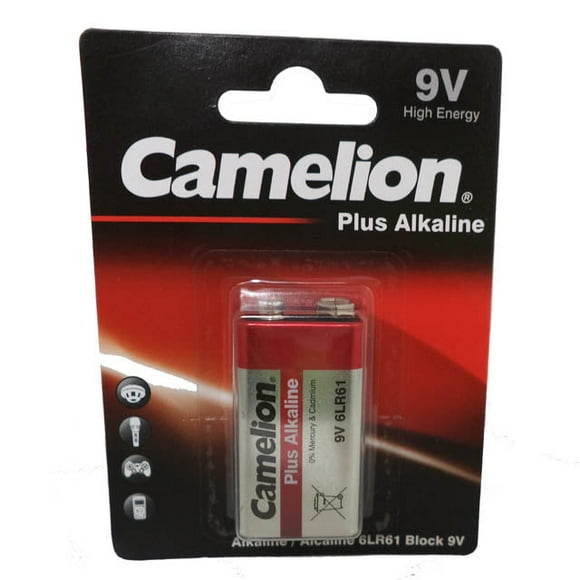 6LR61/9V - BATTERY ALKALINE 9V