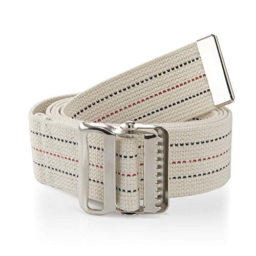 Pro Cure Products Gait Belt for Seniors and Physical Therapy 60" x 2" Canvas with Easy