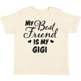 thumbnail image 3 of Inktastic My Best Friend is My Gigi with Hearts Boys or Girls Toddler T-Shirt, 3 of 5