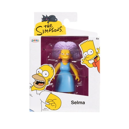 The Simpsons 2.5 inch Tall Scaled Collectible Selma Bouvier Action Figure for Child Ages 4 