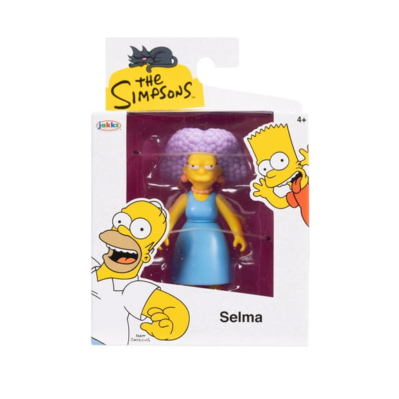 The Simpsons 2.5 inch Tall Scaled Collectible Selma Bouvier Action Figure for Child Ages 4 