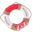 thumbnail image 4 of Red Foam Welcome Sign for Door Decoration Adds Festive Atmosphere to Any Celebration 30cm, 4 of 8
